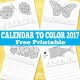 17 Free Printable 2017 Calendars - The Suburban Mom