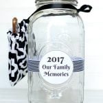 Mason Jar Memory Jar