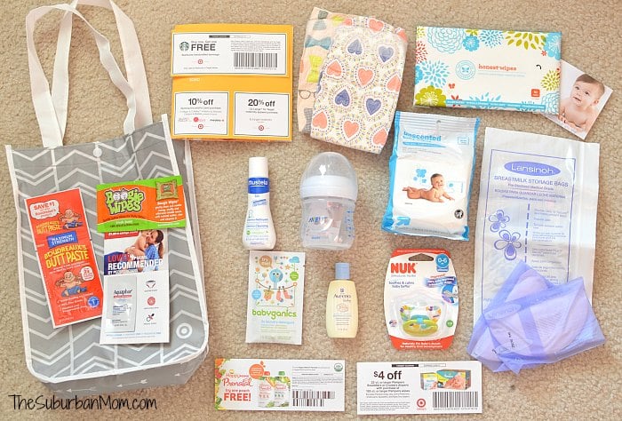 free baby bag at target