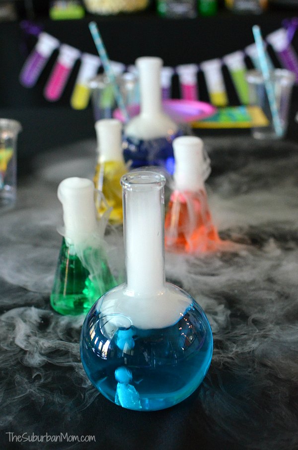 Science Birthday Party Ideas Printables Food Experiments And More