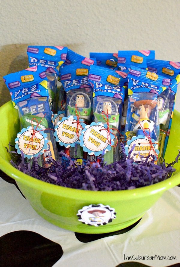 Toy Story Party Favor Gift Tags