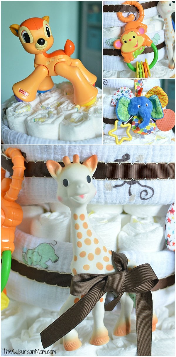 Jungle Diaper Cake Ideas