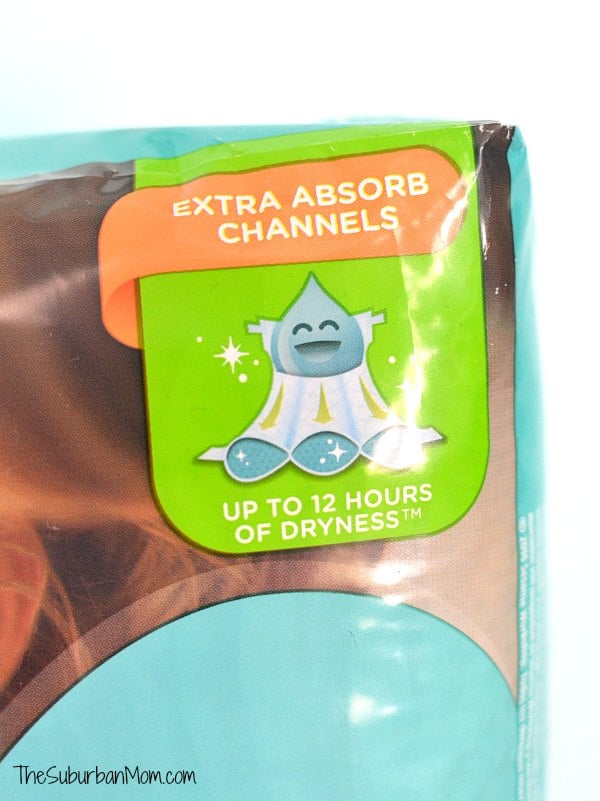 Pampers Baby Dry Extra Absorb Channels