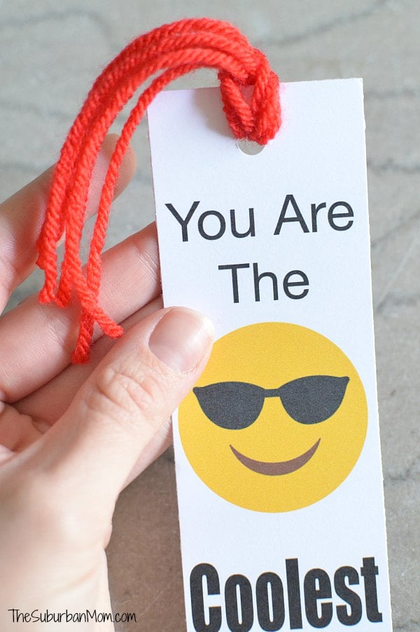 Printable Emoji Bookmark