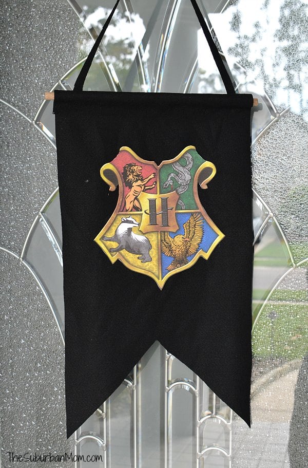 Hogwarts House Banners - Jennifer Miner's Blog  Harry potter halloween  party, Harry potter diy, Harry potter halloween