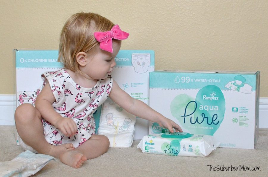 Pampers Pure Diapers Review + Pampers Aqua Pure Review The Suburban Mom