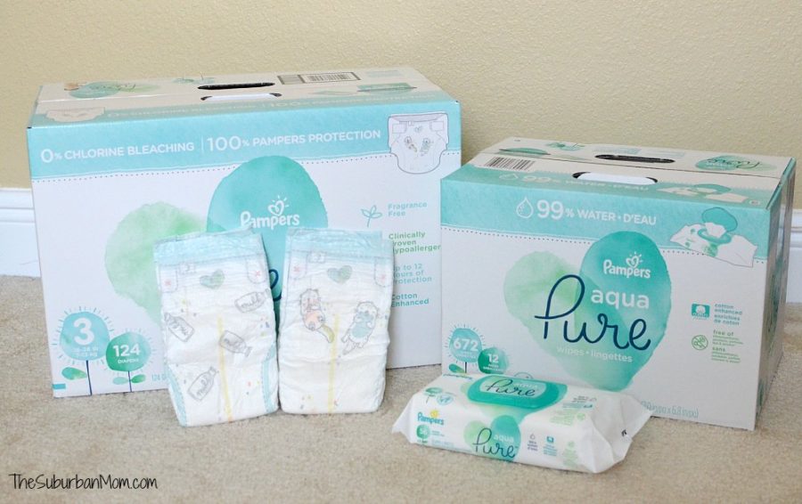 Pampers Pure Diapers Review + Pampers Aqua Pure Review The Suburban Mom