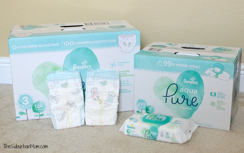 Pampers Pure Diapers Review + Aqua Pure Review The Suburban Mom