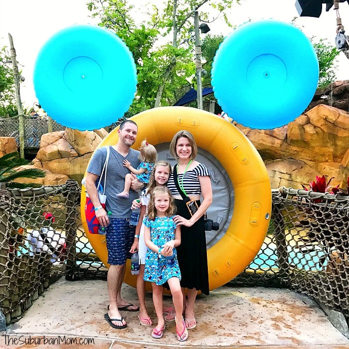 Typhoon Lagoon Family Photo