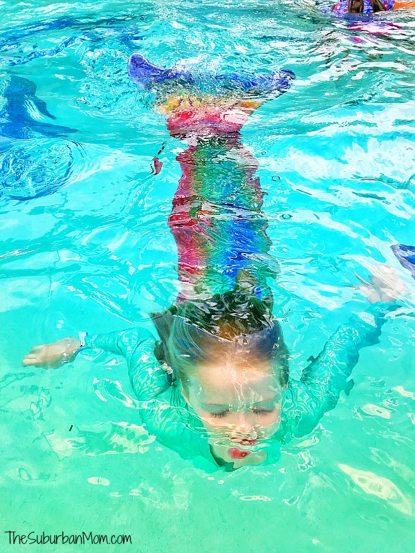 Mermaid Tail Swimming