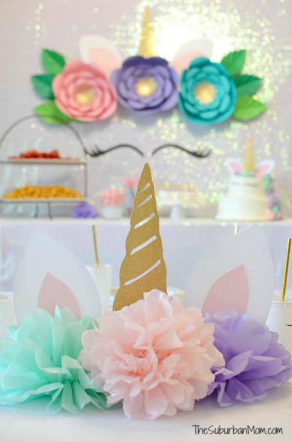 unicorn birthday party ideas food decorations printables the