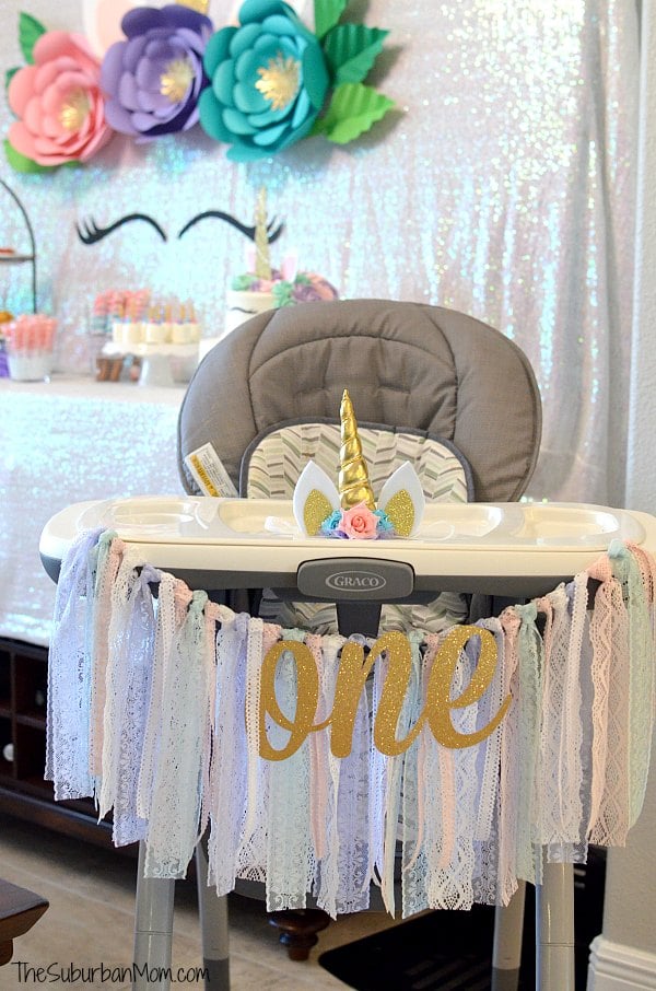 Unicorn First Birthday Party
