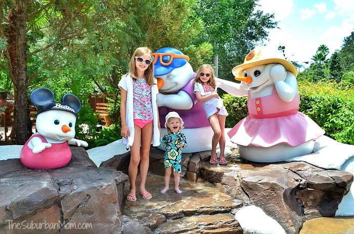 Disney Blizzard Beach Snowmen