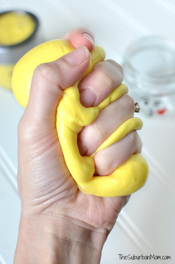 Fluffy Yellow Slime