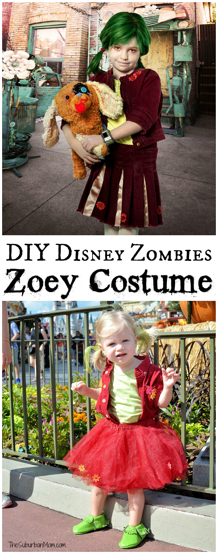 DIY Disney Zombies Zoey Costume