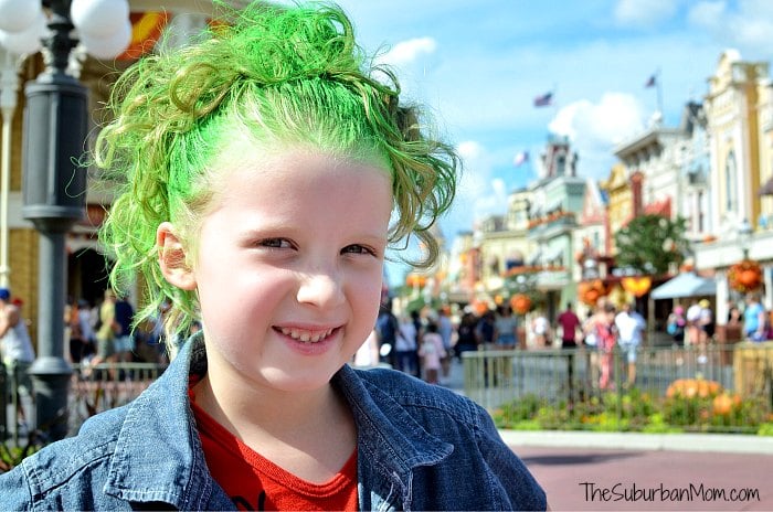 Disney Zombies Green Hair