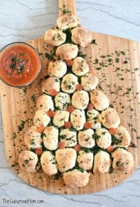 Christmas Tree Pull-Apart Bread