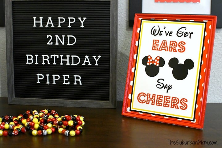We've Got Ears Say Cheers Printable Sign