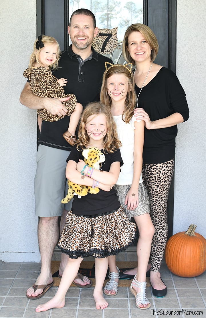Family Cheetah Print Fashion