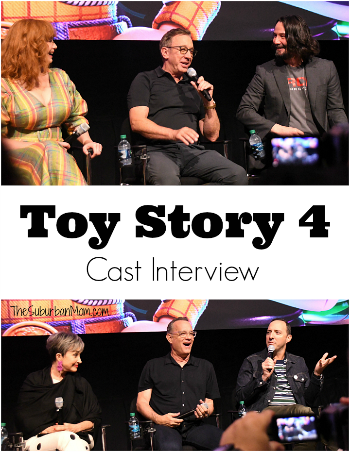 Toy Story 4 Interview Tom Hanks Tim Allen Keanu Reeves Tony Hale
