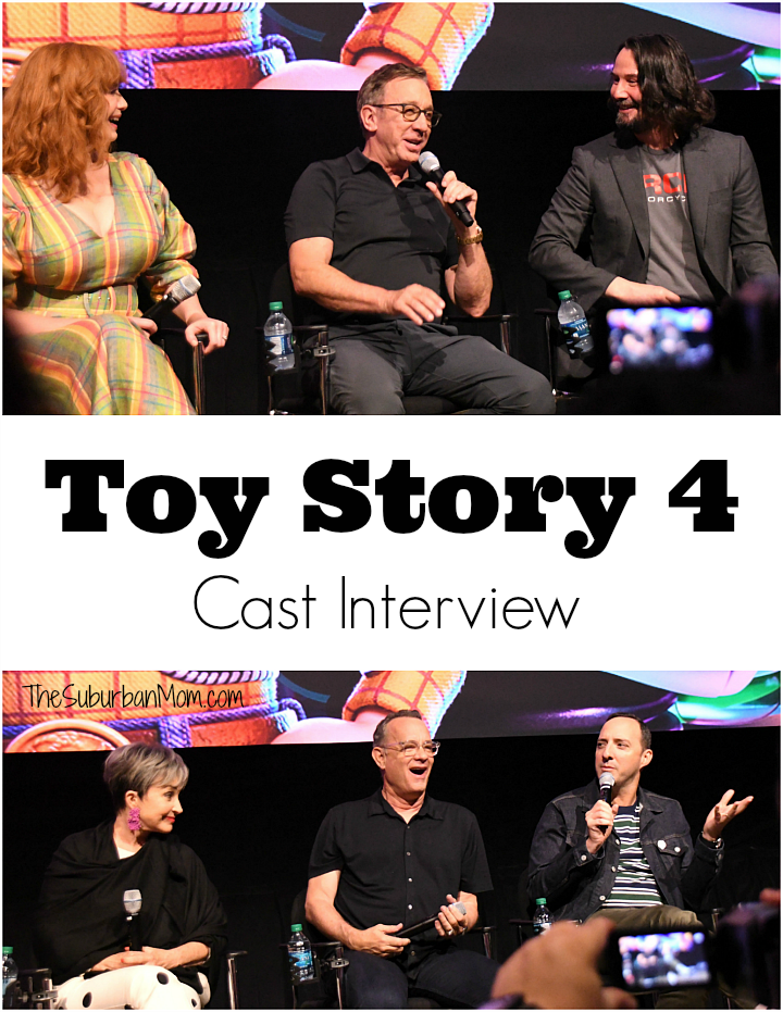  Toy Story 4 : Tom Hanks, Tim Allen, Annie Potts, Tony