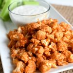 Buffalo Cauliflower Bites