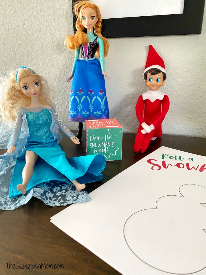 Do You Wanna Build A Snowman Elf on the Shelf
