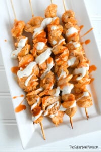 Buffalo Ranch Chicken Kabobs