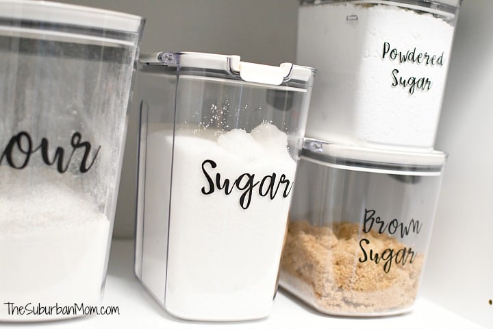 Home Organization Hacks - DIY Spice Labels - The Suburban Mom