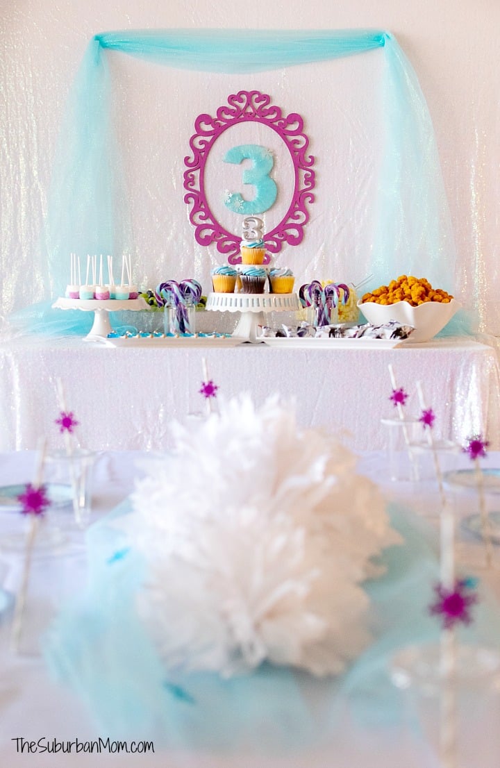 Disney's Frozen Birthday Party Ideas: Pink, Purple, Blue, & A