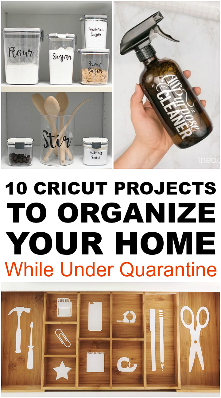 Cricut Projects Organize Your Home