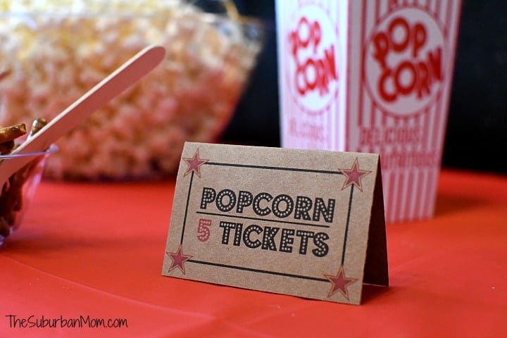 Movie Party Printables