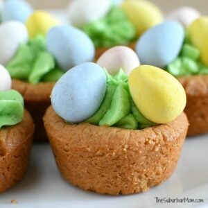 Easter Nest Cookie Cups