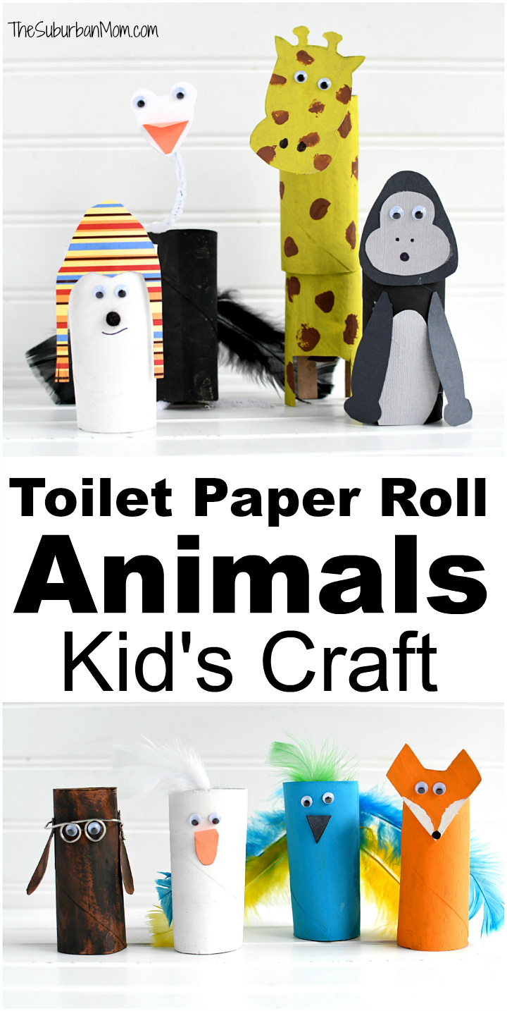 Toilet Paper Roll Animals From Dolittle DVD - TheSuburbanMom Toilet Paper Roll Animals From Dolittle DVD - TheSuburbanMom