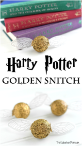 Harry Potter Golden Snitch Craft