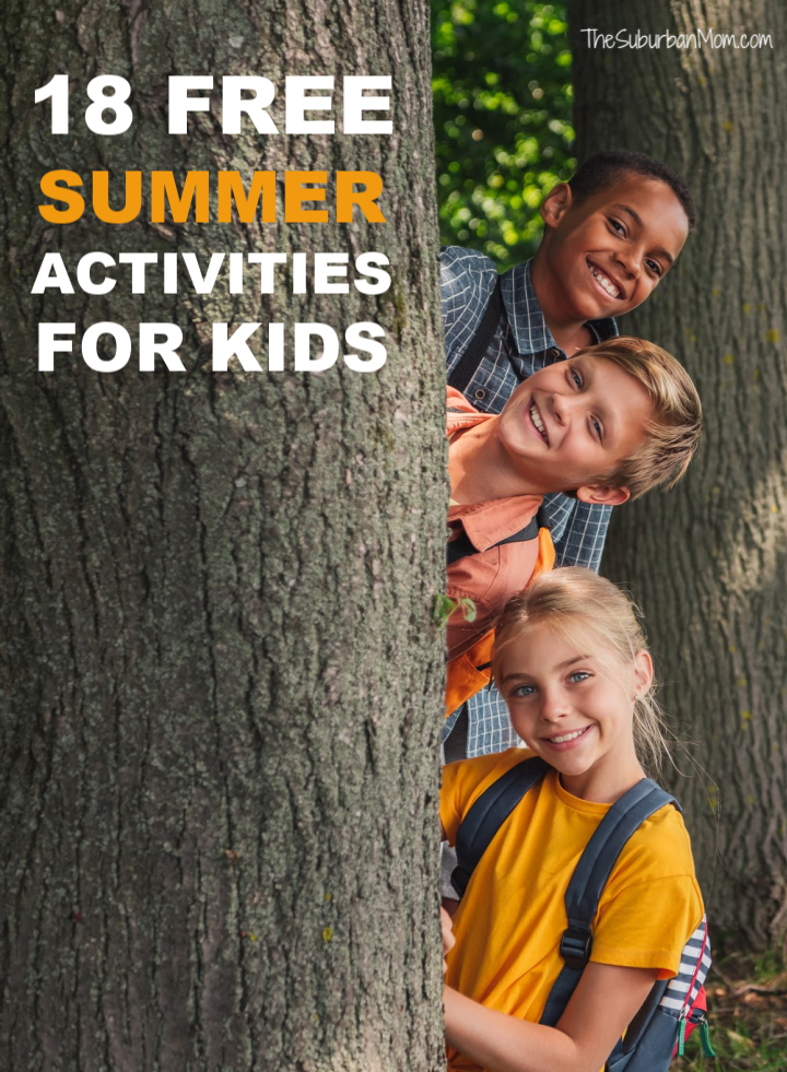 18 Free Summer Activities for Kids