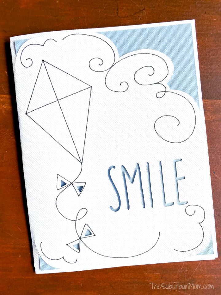 Cricut Kite Card First Project