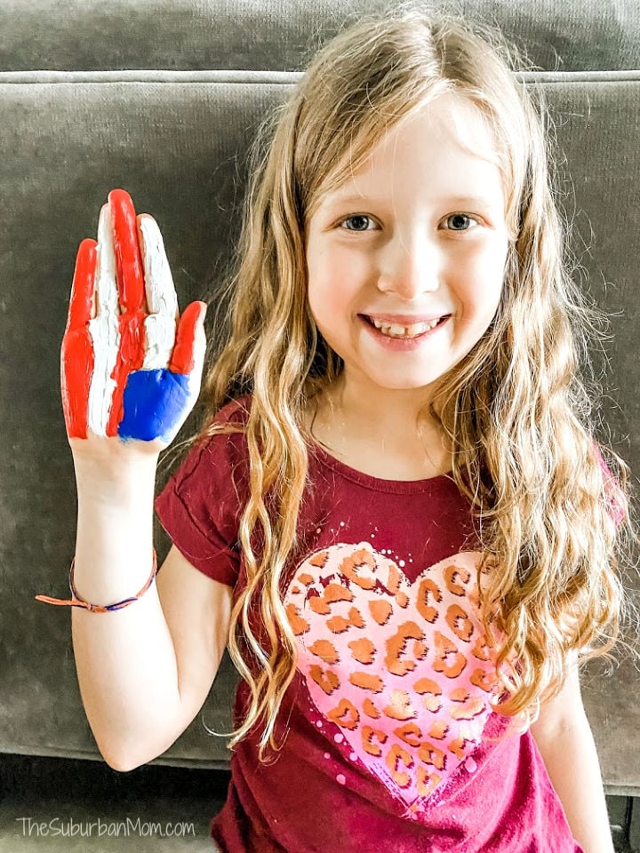 Handprint Flag
