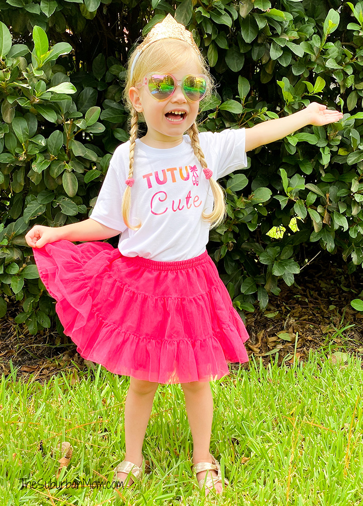 DIY Tutu Cute Shirt