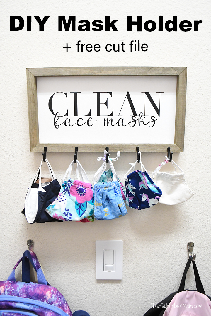 DIY Mask Storage Holder