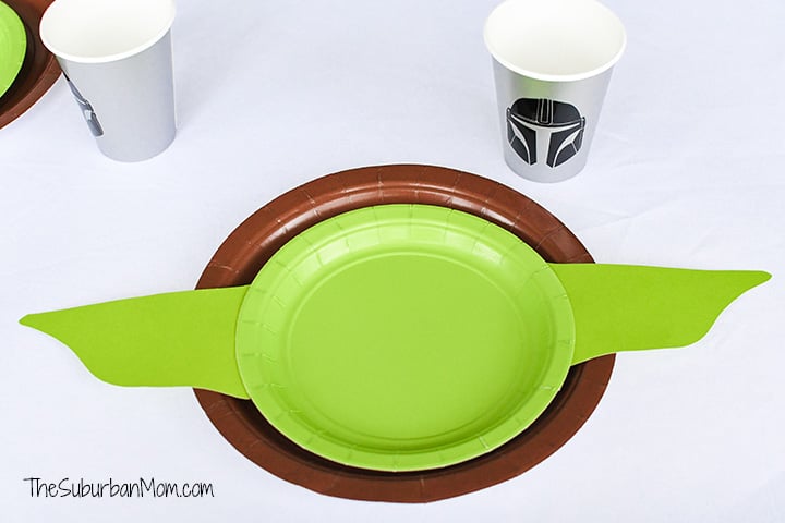 Baby Yoda Plate