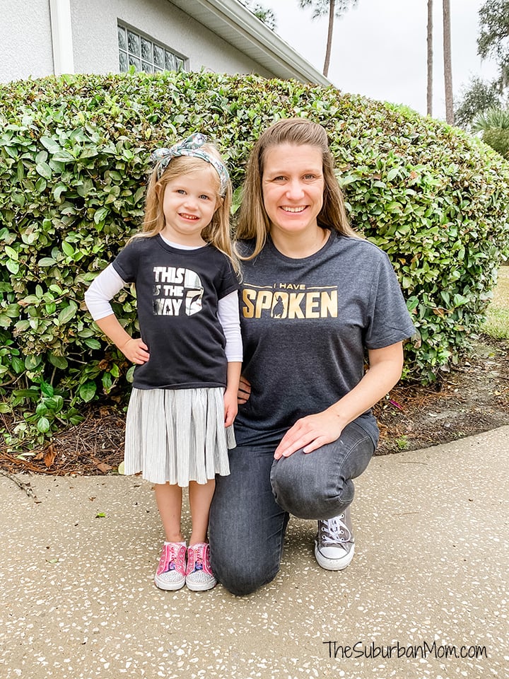 Madalorian Cricut Shirts