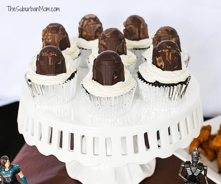 Mandalorian Cupcakes