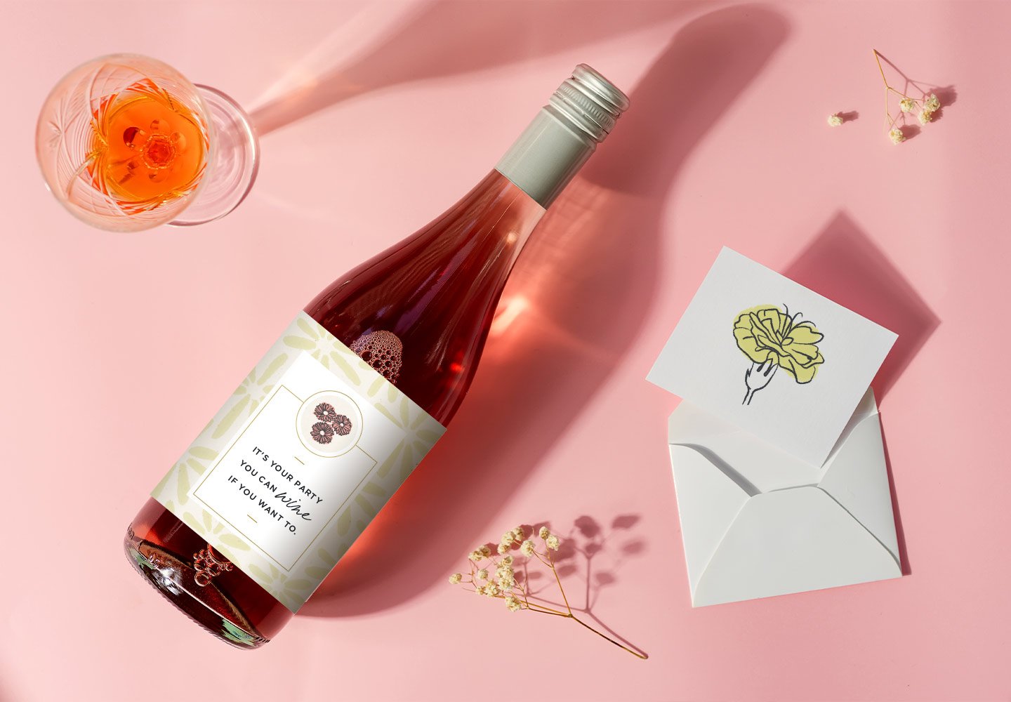 Wine If You Want To Birthday Wine Label Printable