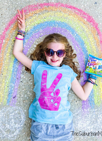 Peace Rainbow Girl