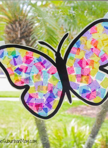 Butterfly Suncatcher Kids Craft