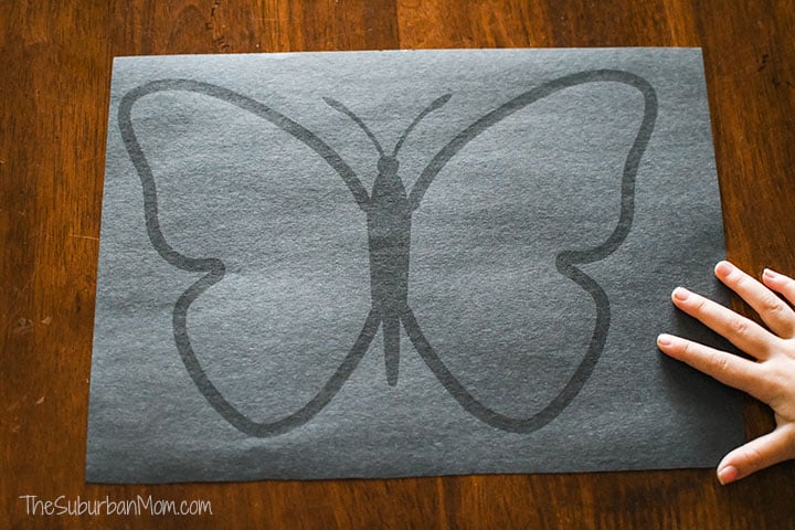 Butterfly Suncatcher Craft - The Suburban Mom