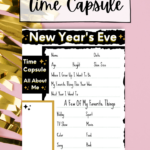 New Year's Eve Time Capsule Free Printable