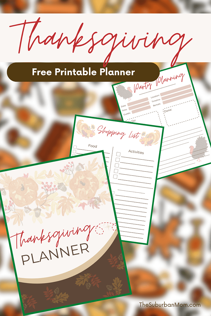Thanksgiving Pin Printable