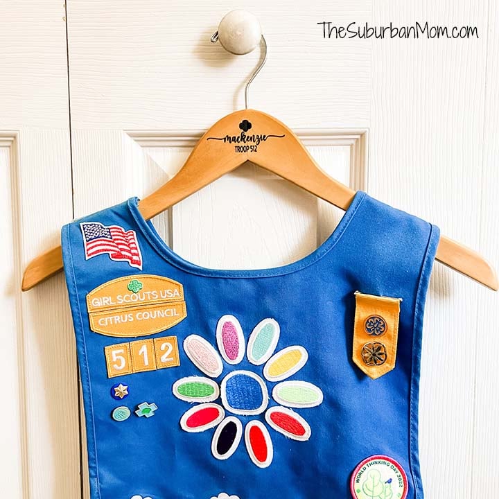 Girl Scouts Laser Engraved Hanger
